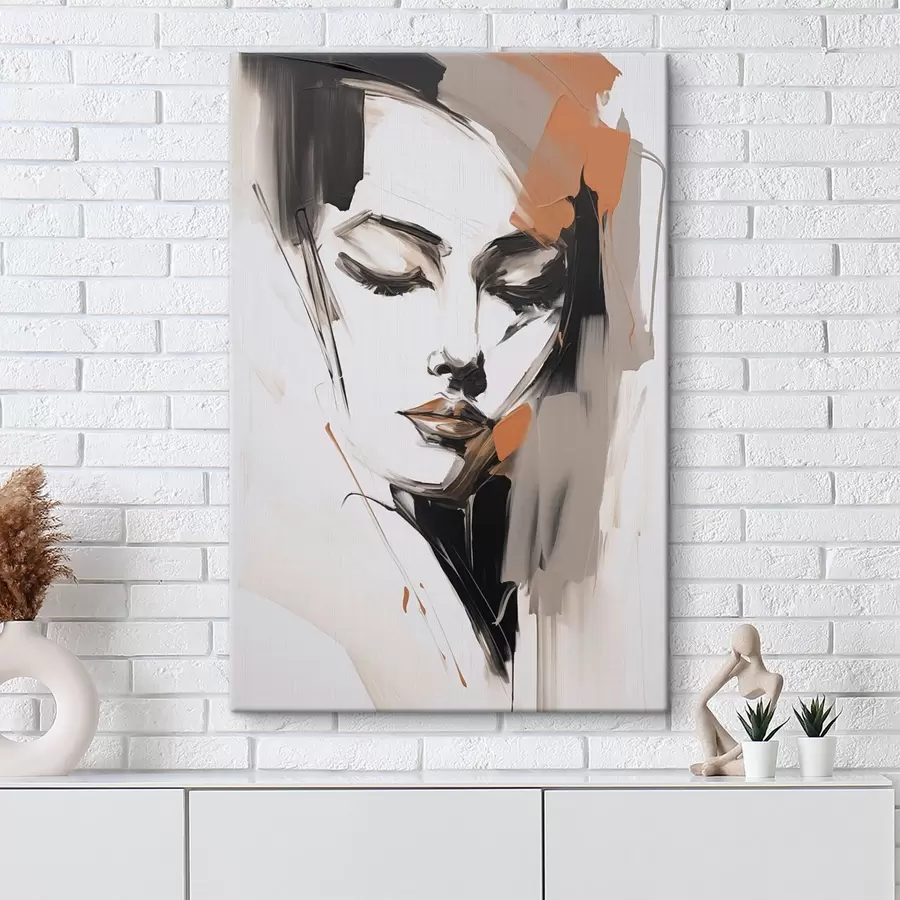 Tableau Portrait abstrait s47800