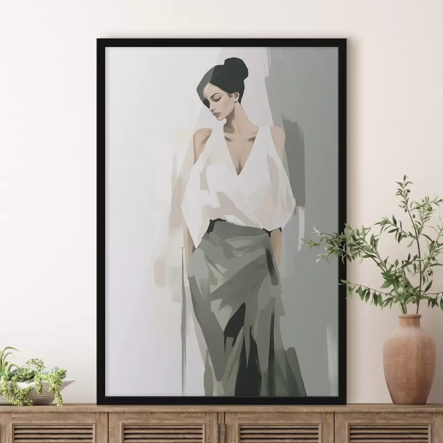 Papier peint Jeune femme f47798