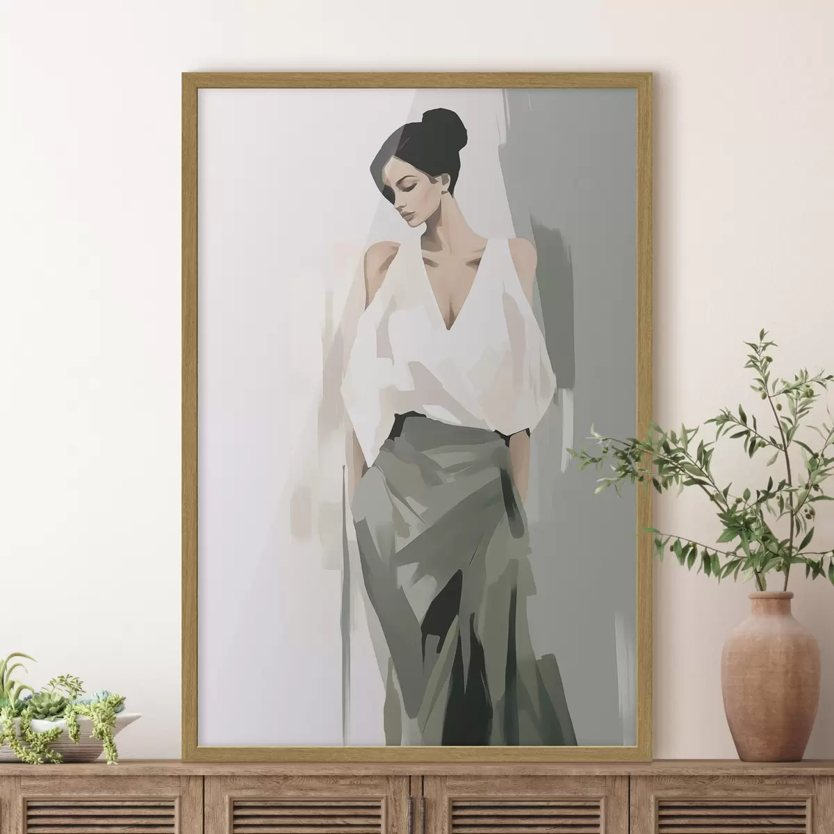 Poster Jeune femme f47798