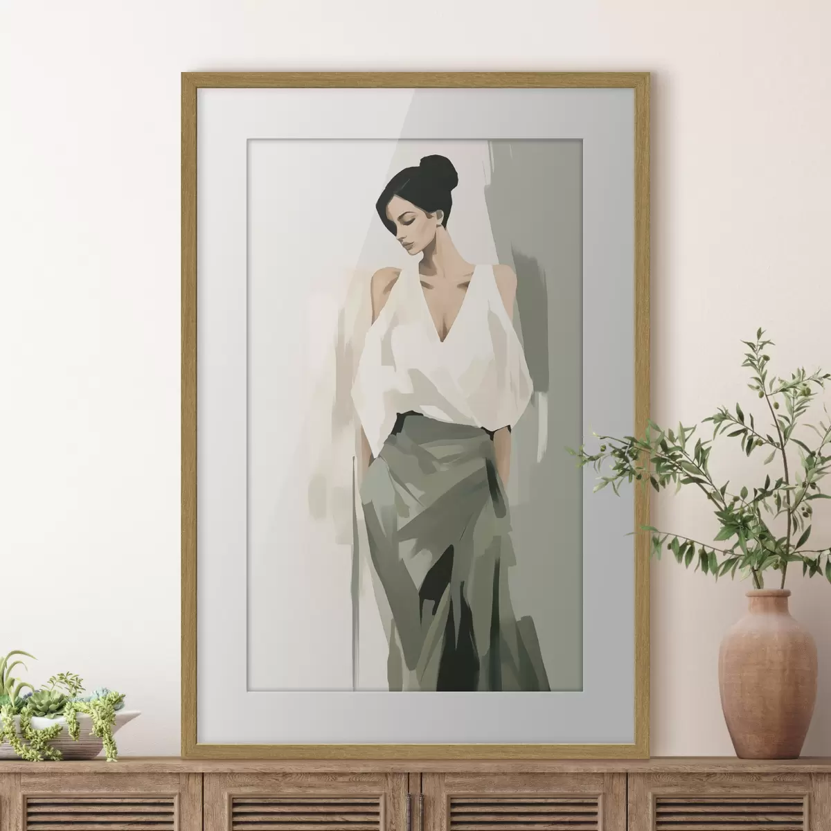 Poster Jeune femme f47798