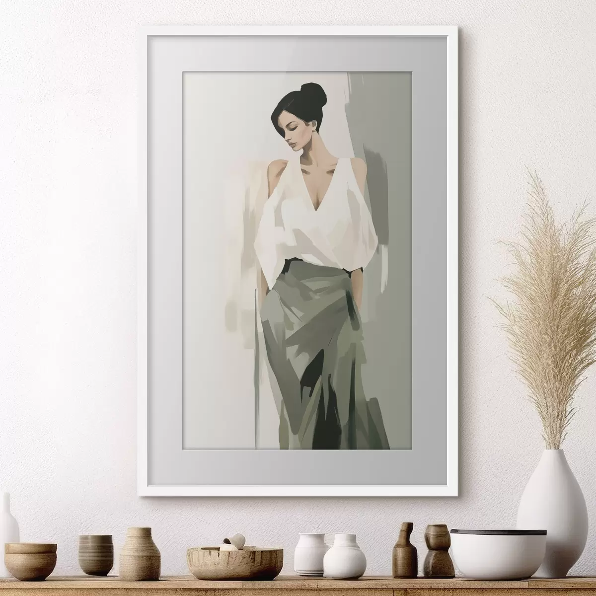 Poster Jeune femme f47798
