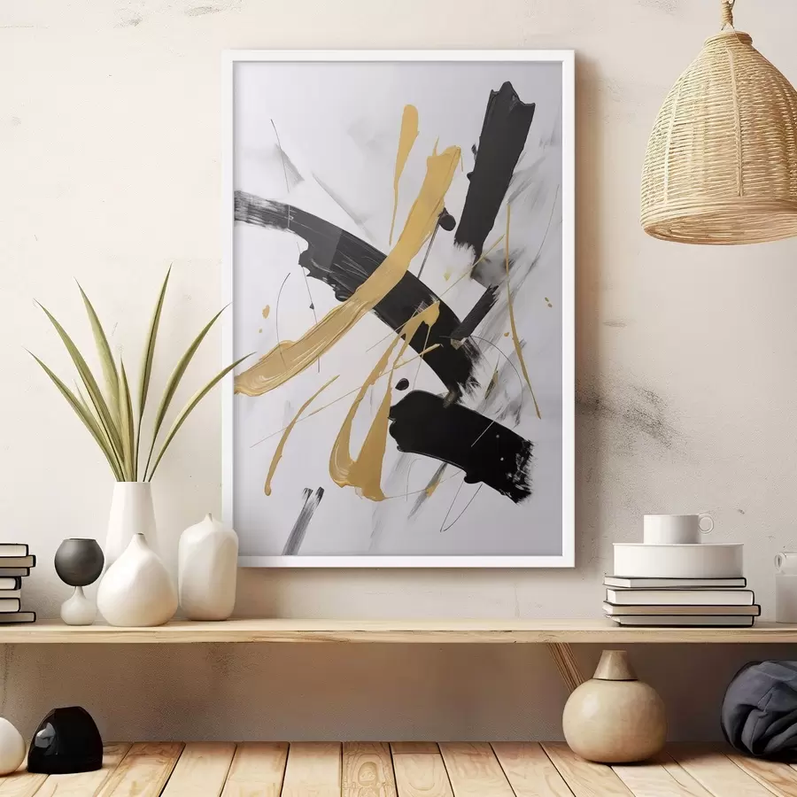 Papier peint Abstraction chaotique f47808