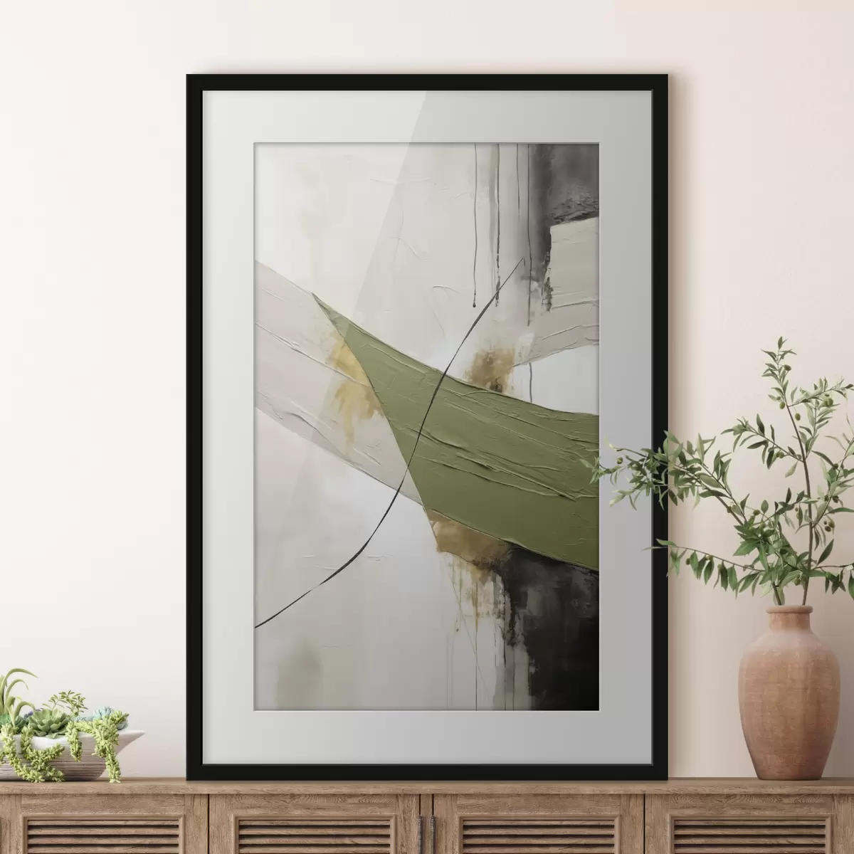 Poster Composition abstraite moderne f47812