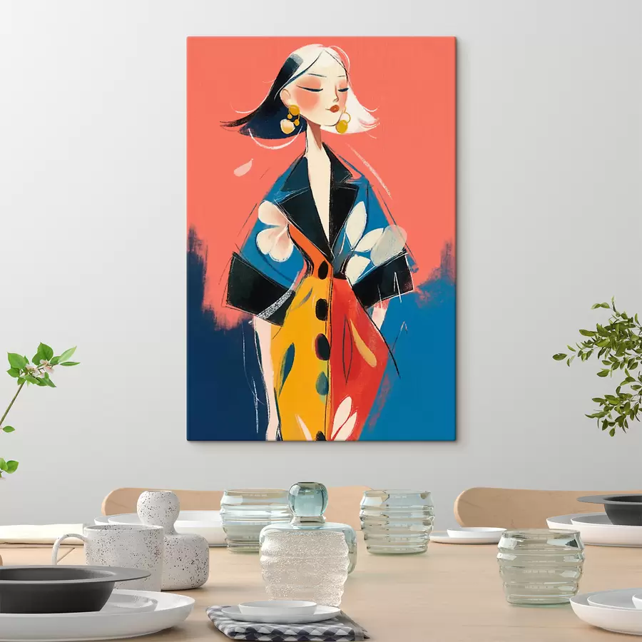 Tableau Portrait de fille s47830