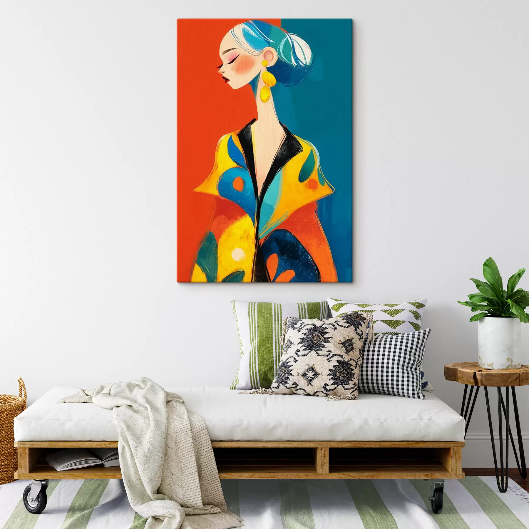 Tableau Portrait féminin s47831