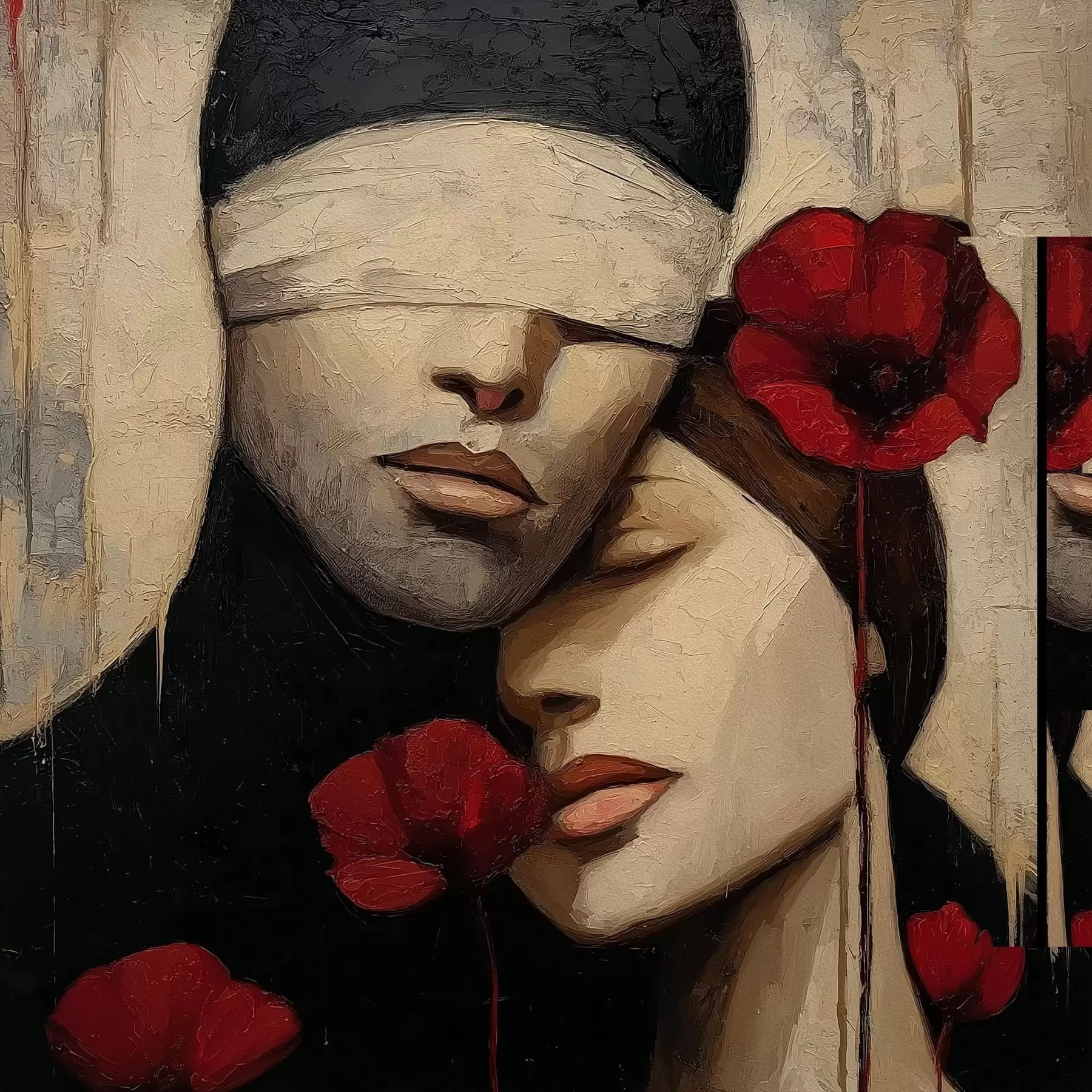 Papier peint Homme et femme f47833