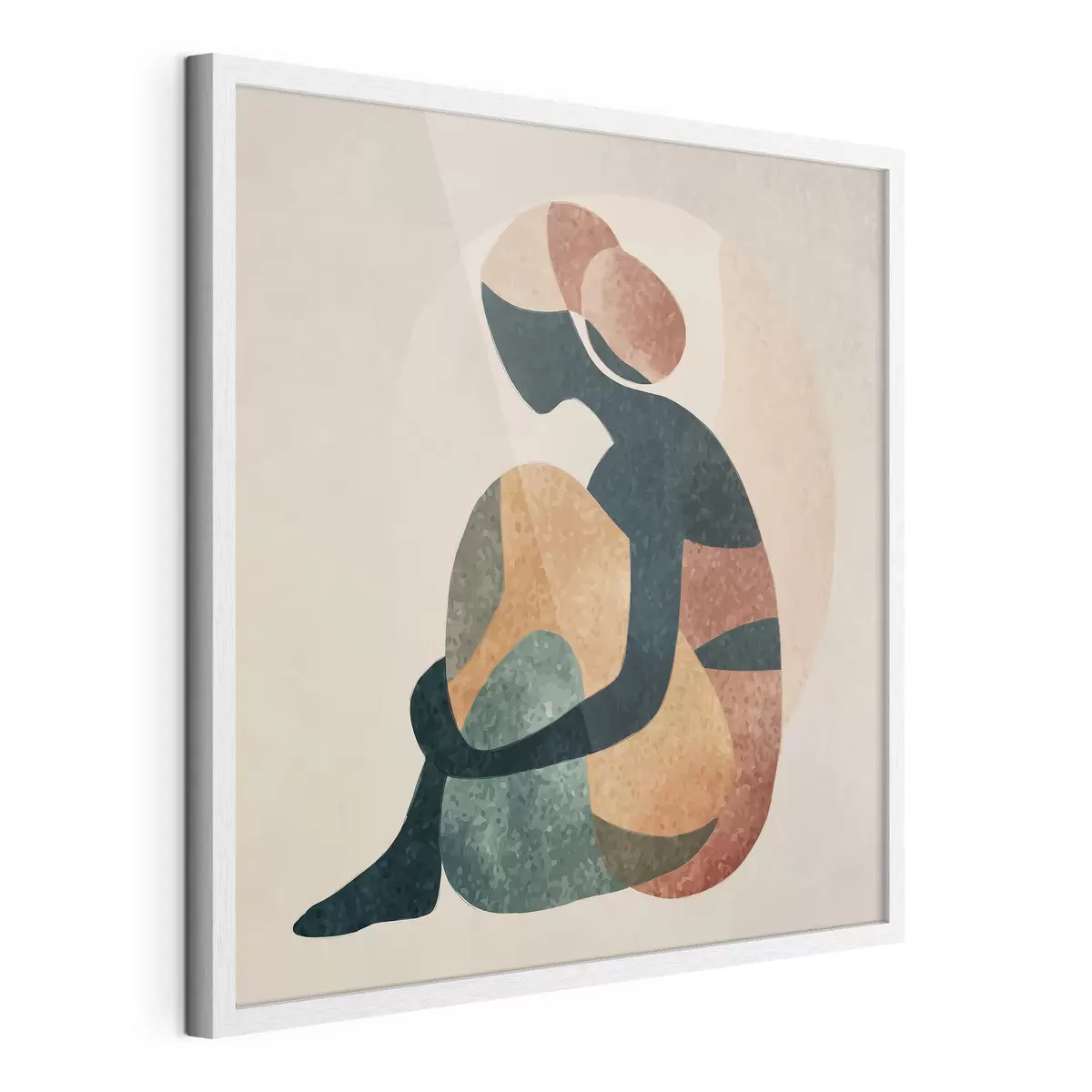 Poster Figure humaine abstraite f47839