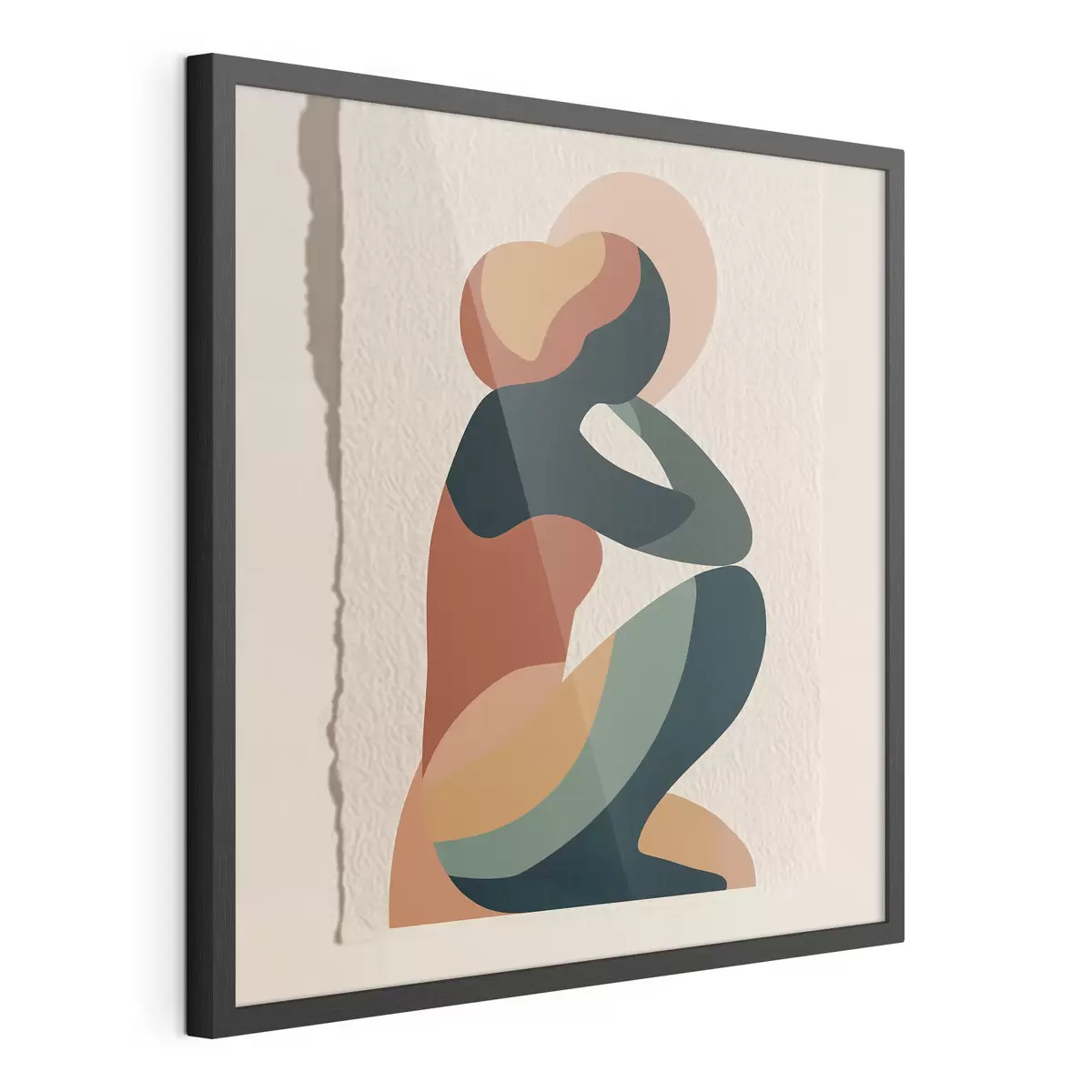Poster Personnage assis f47840