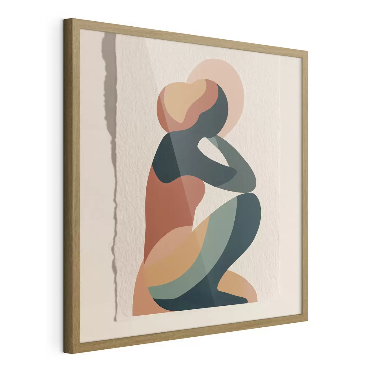Poster Personnage assis f47840
