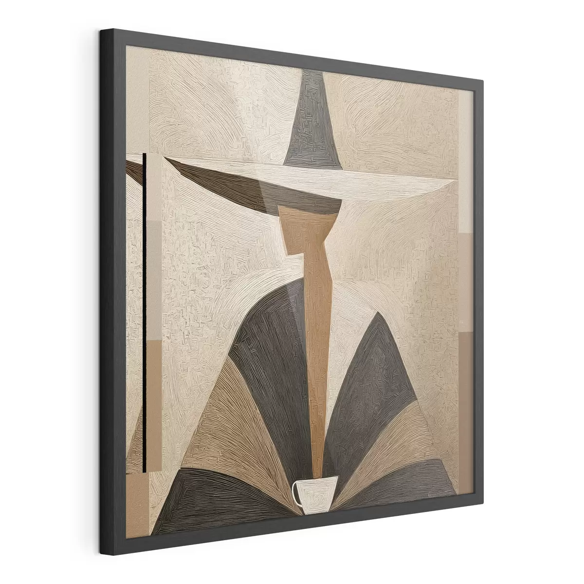 Poster Visage et contraste f47842