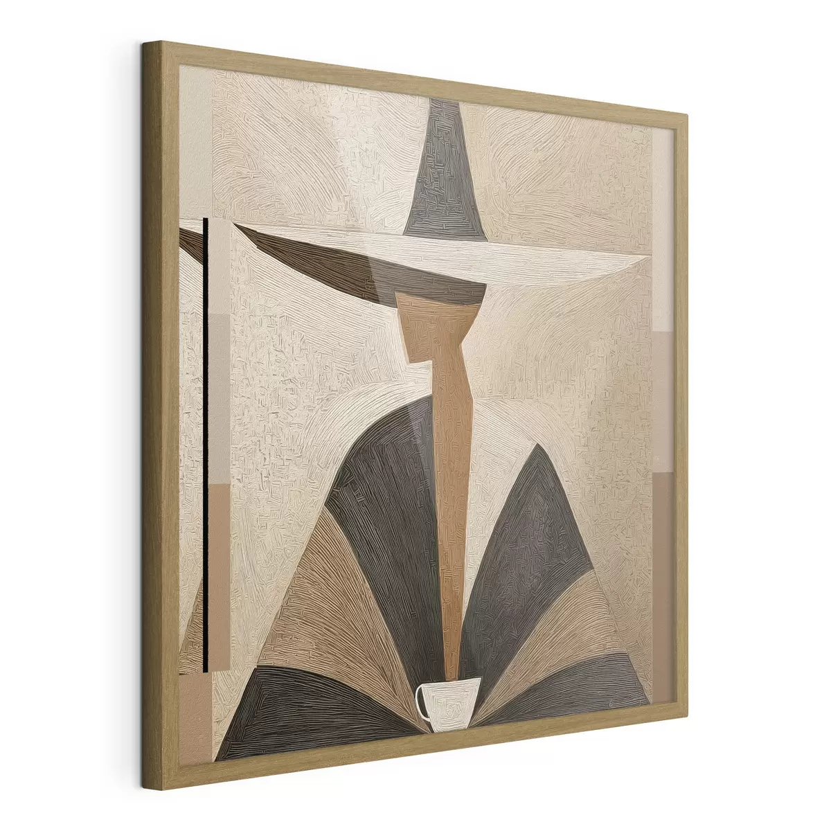 Poster Visage et contraste f47842