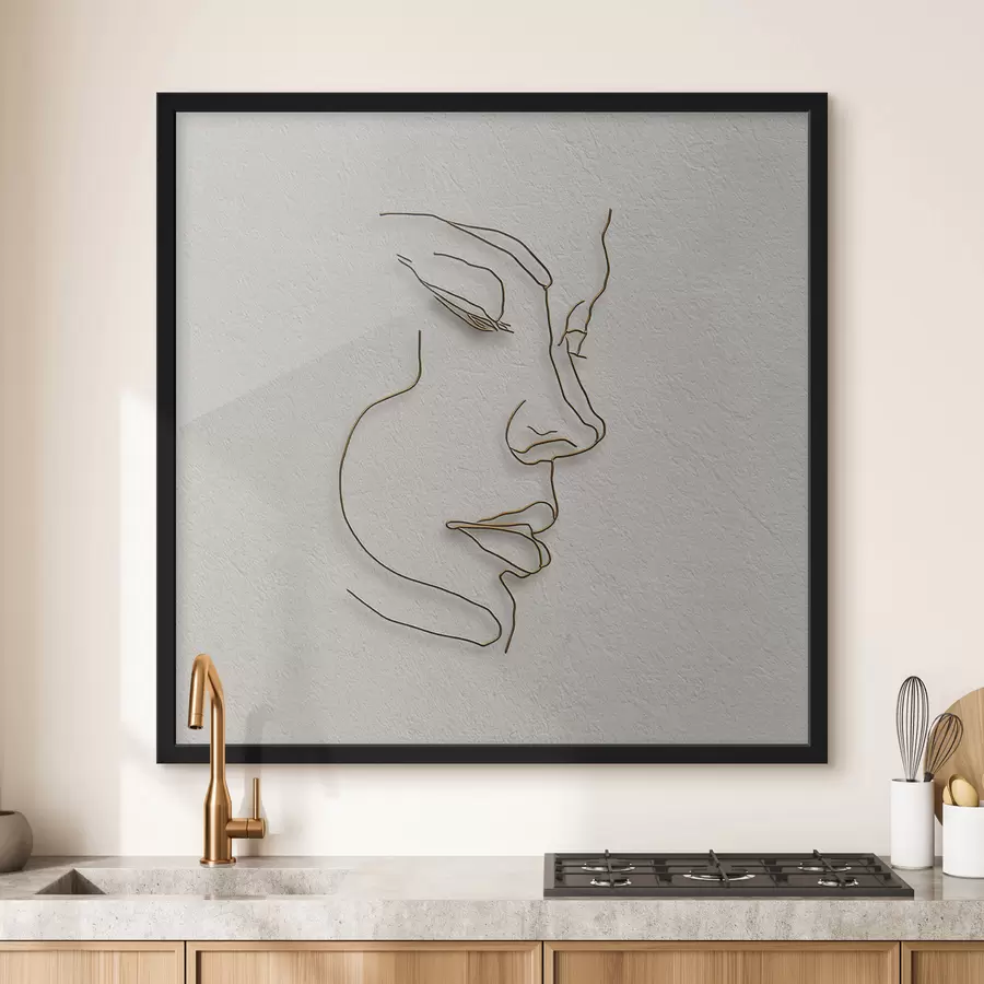 Papier peint Beaux motifs, imitation sculpture f47847