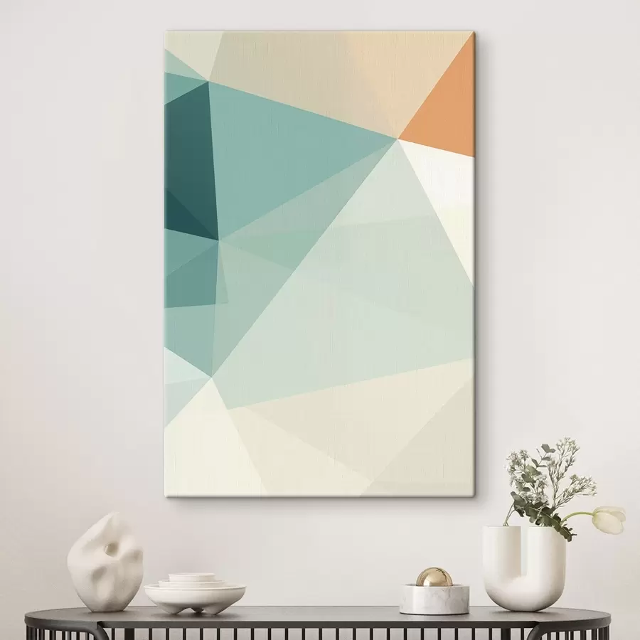 Tableau Géométrie abstraite s47852