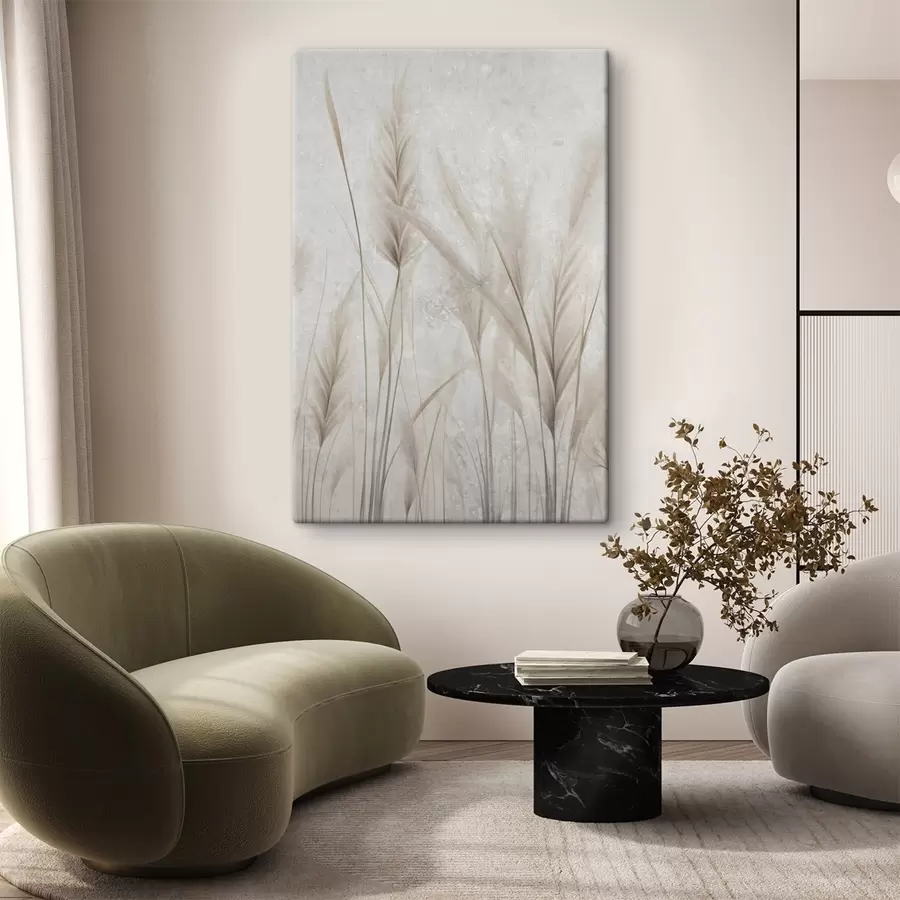 Tableau Fleurs sauvages sur fond vieilli s47854