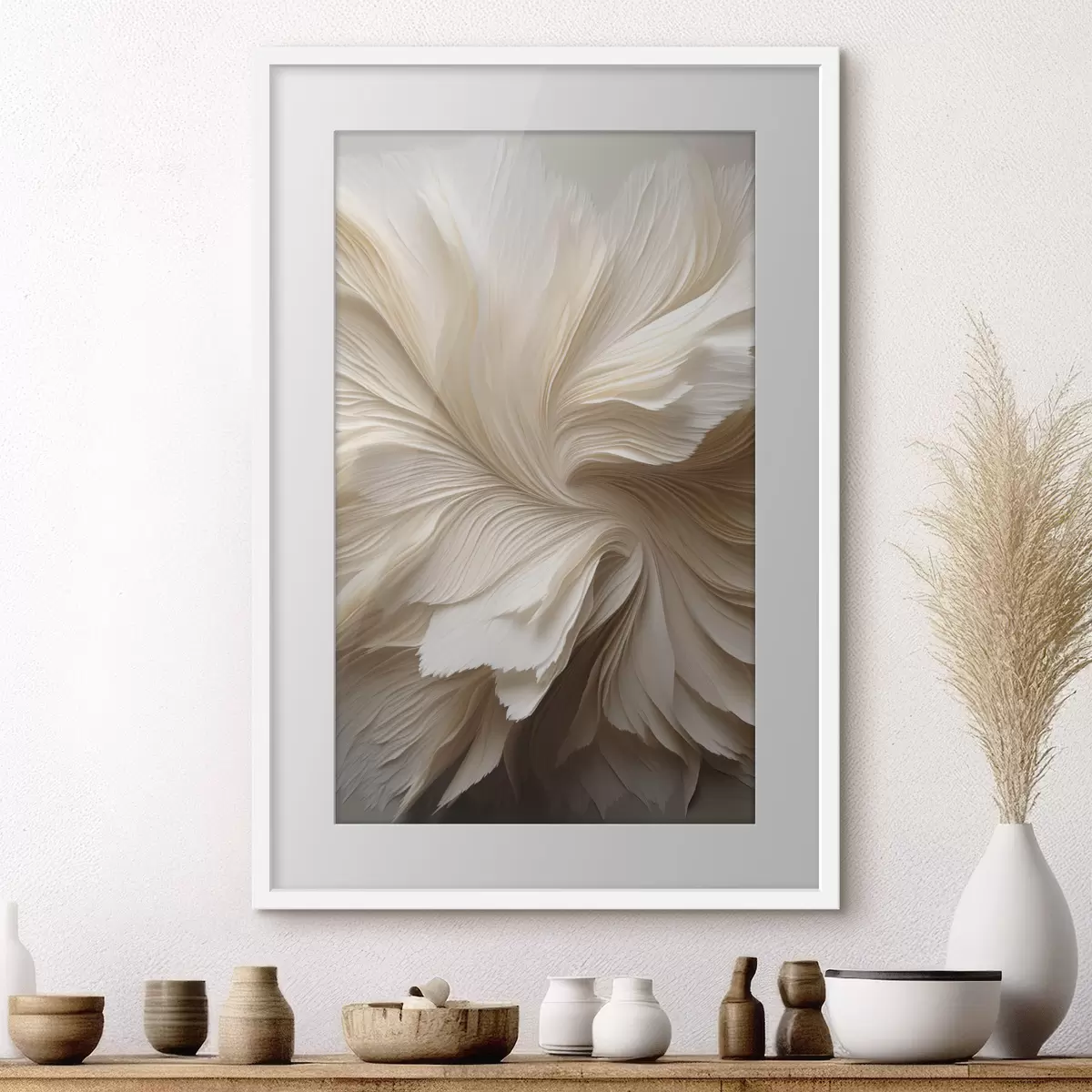 Poster Abstraction délicate f47848