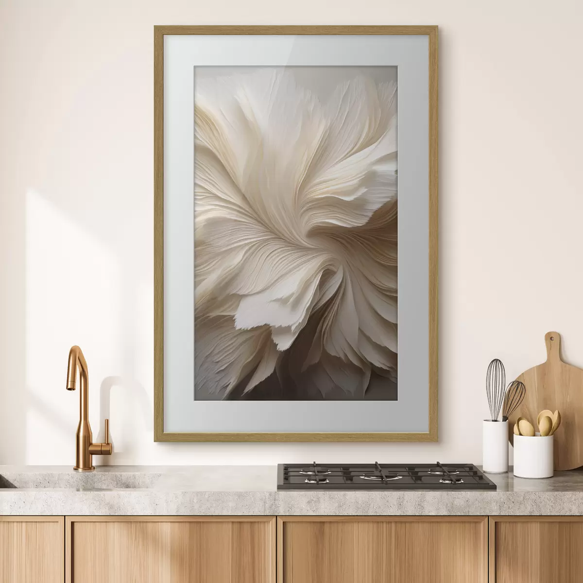 Poster Abstraction délicate f47848