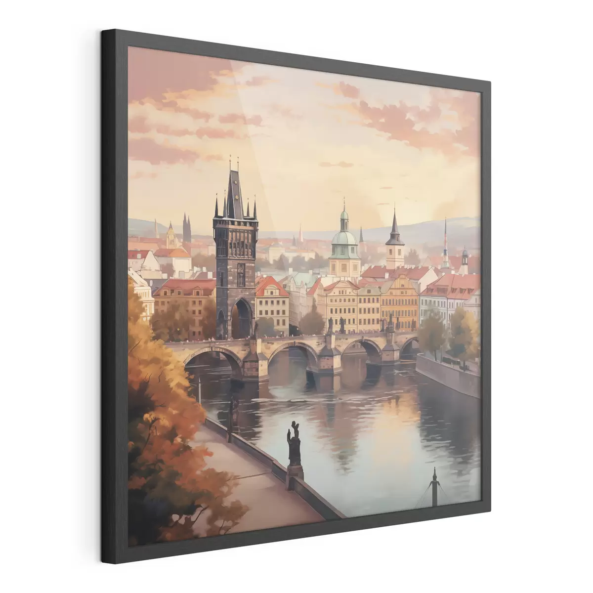 Poster Vue de Prague, République tchèque f47897