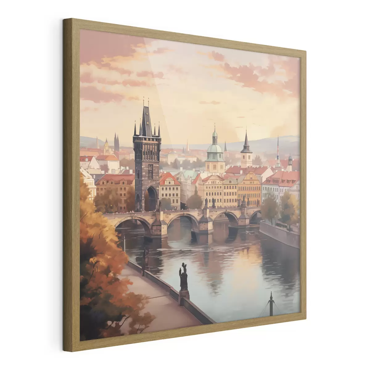Poster Vue de Prague, République tchèque f47897