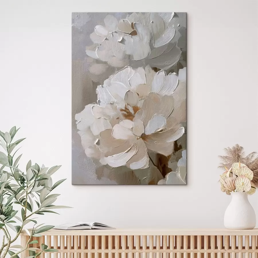 Tableau Fleurs abstraites s47911