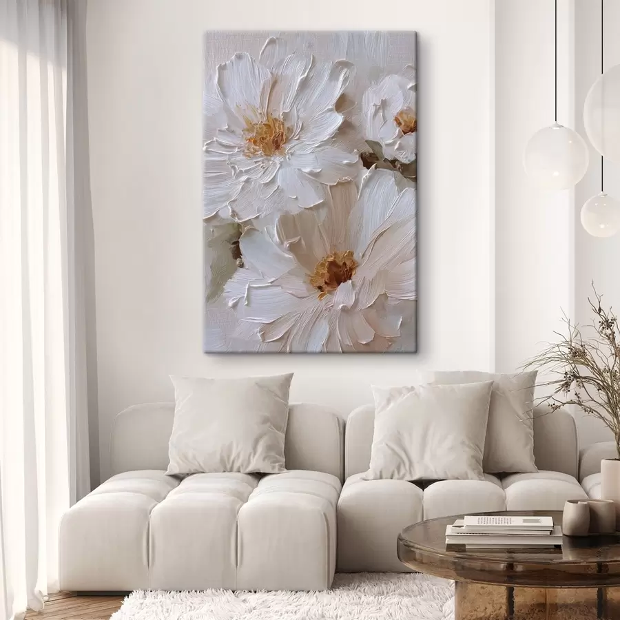 Tableau Fleurs abstraites s47912