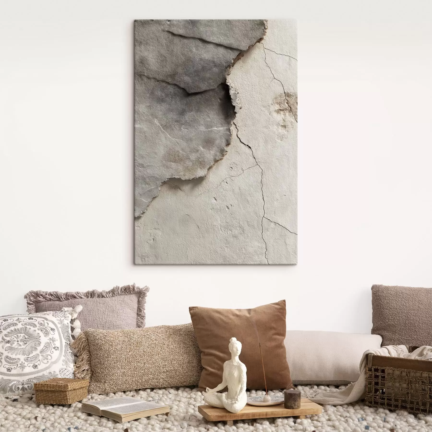 Tableau Fissures sur le mur s47916