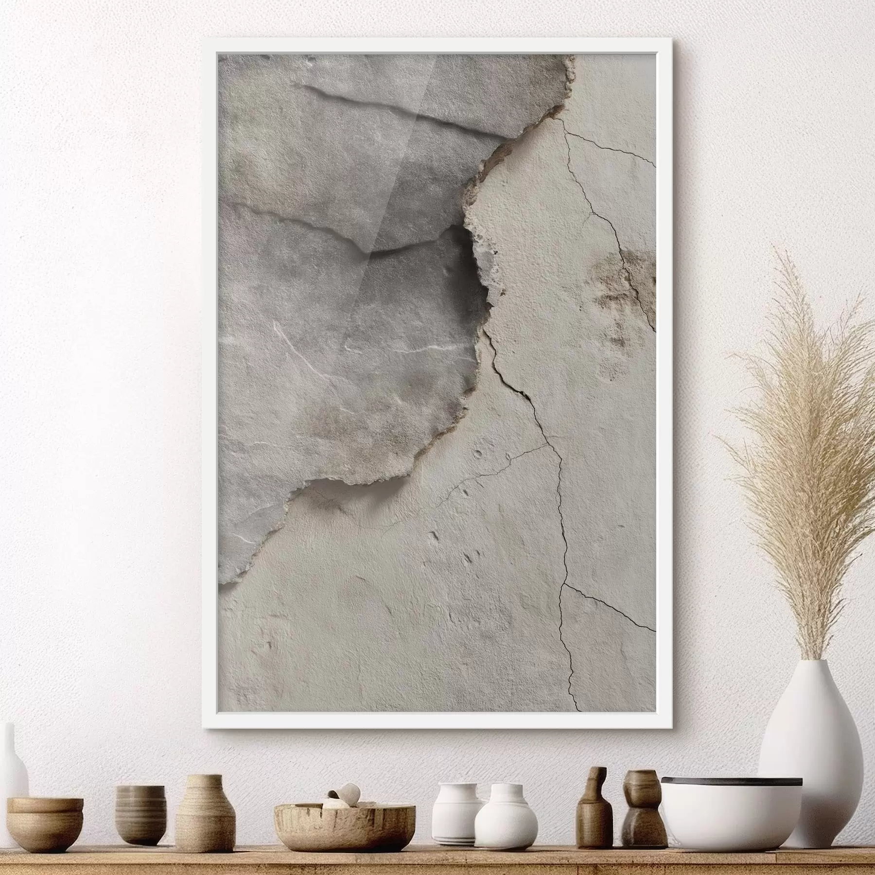 Papier peint Fissures sur le mur f47916