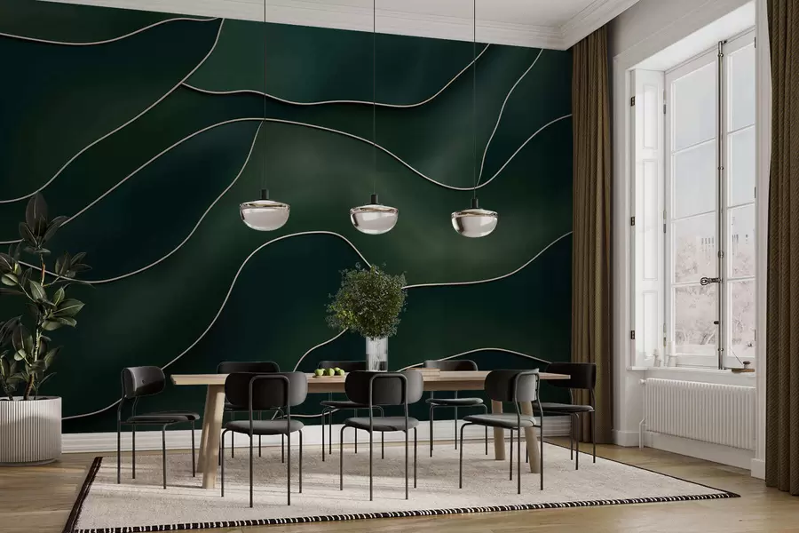 Papier peint Lignes abstraites w05218