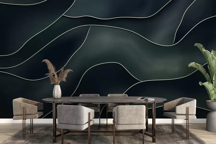 Papier peint Lignes abstraites w05218v1