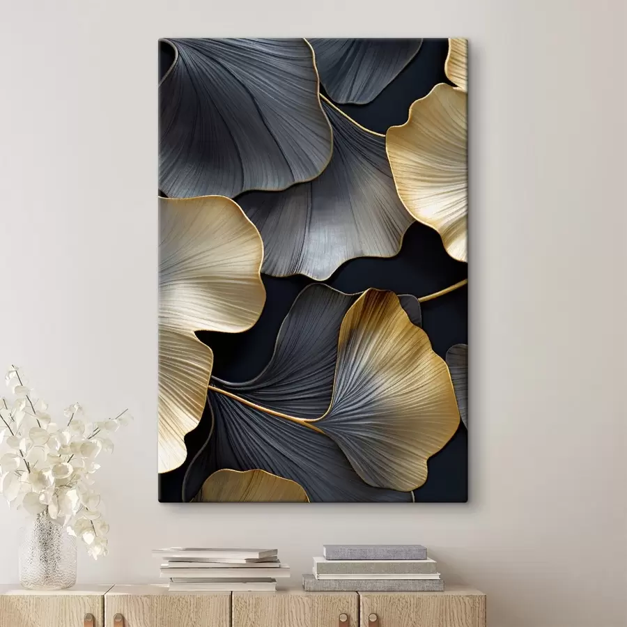 Tableau Feuilles de ginkgo s48006