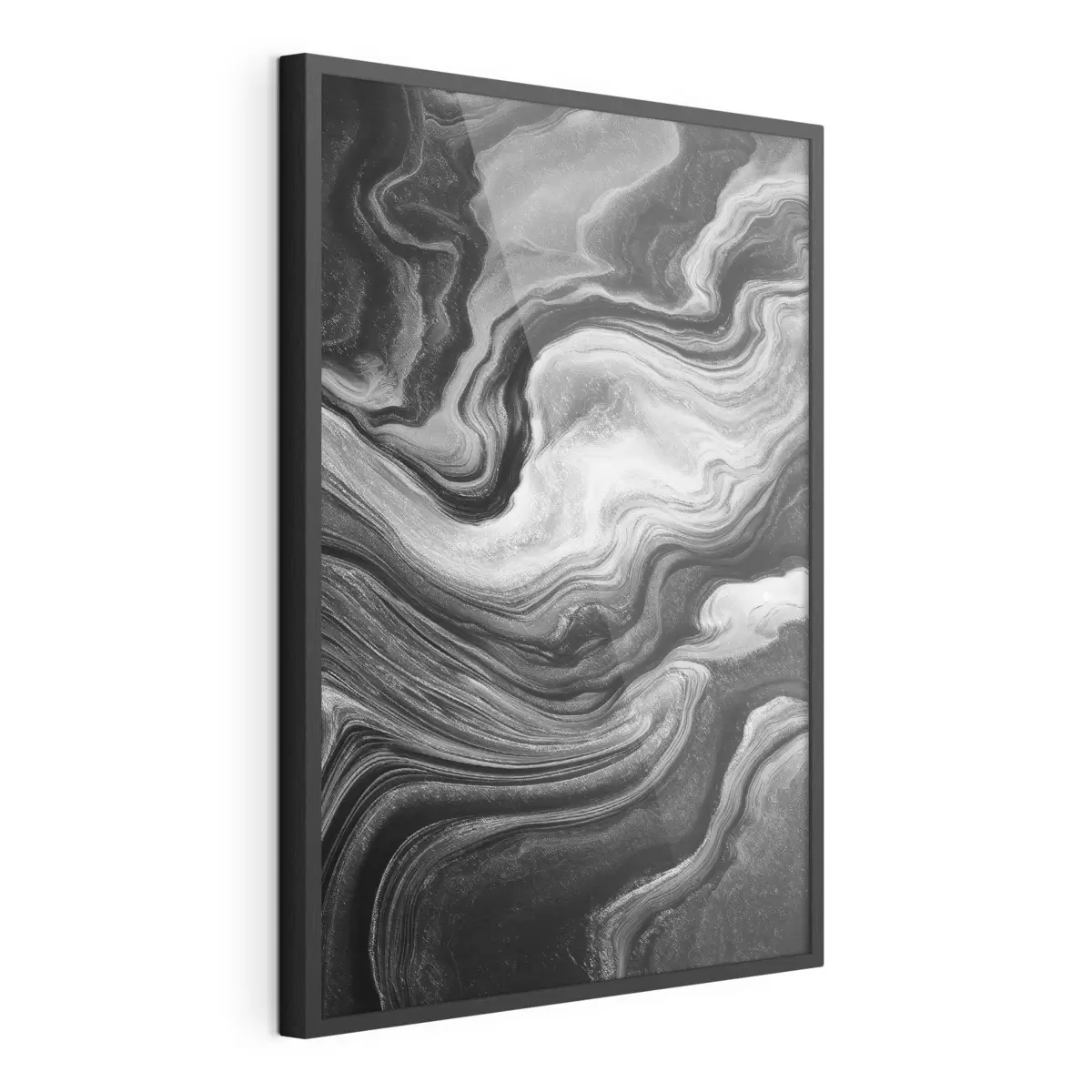 Poster Fluide, taches de peinture f48000