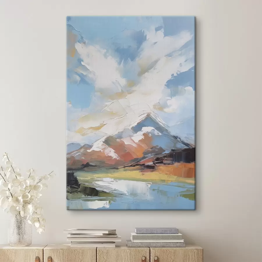 Tableau Paysage de montagne s48044