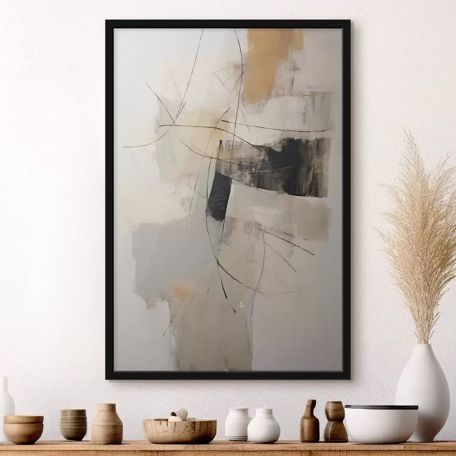 Papier peint Abstraction chaotique f48054