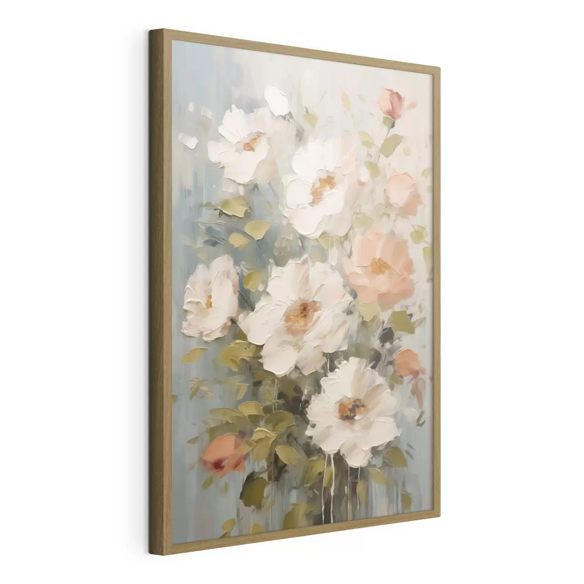 Poster Bouquet de fleurs imitation peinture f48056