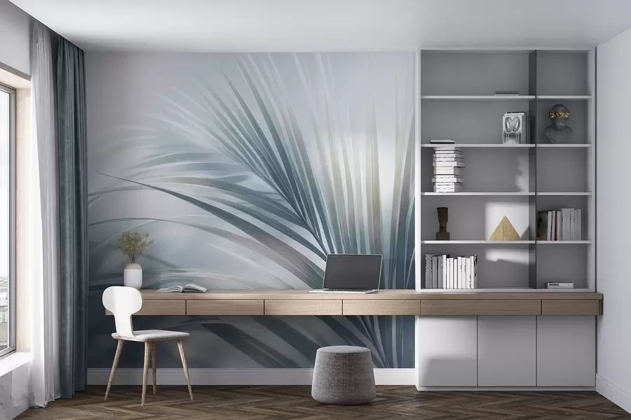 Papier peint Grandes feuilles w05253