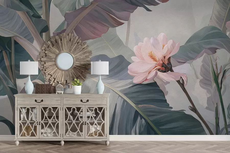 Papier peint Paysage tropical w05254