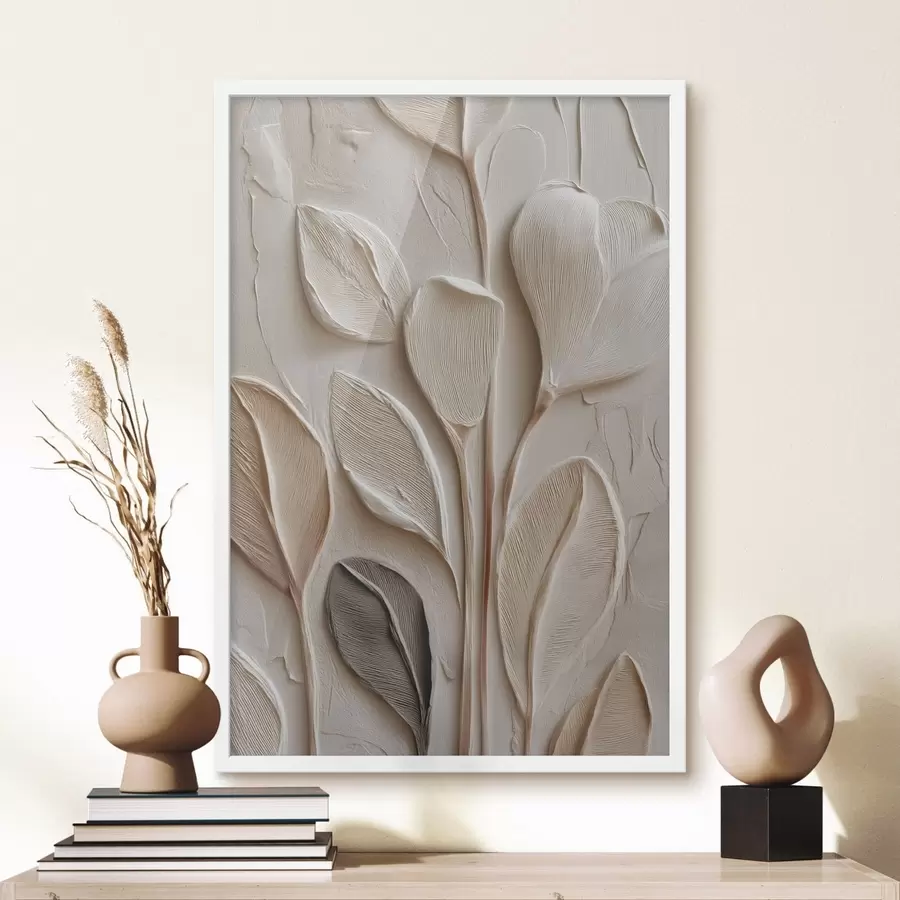 Papier peint Feuilles abstraites f48124