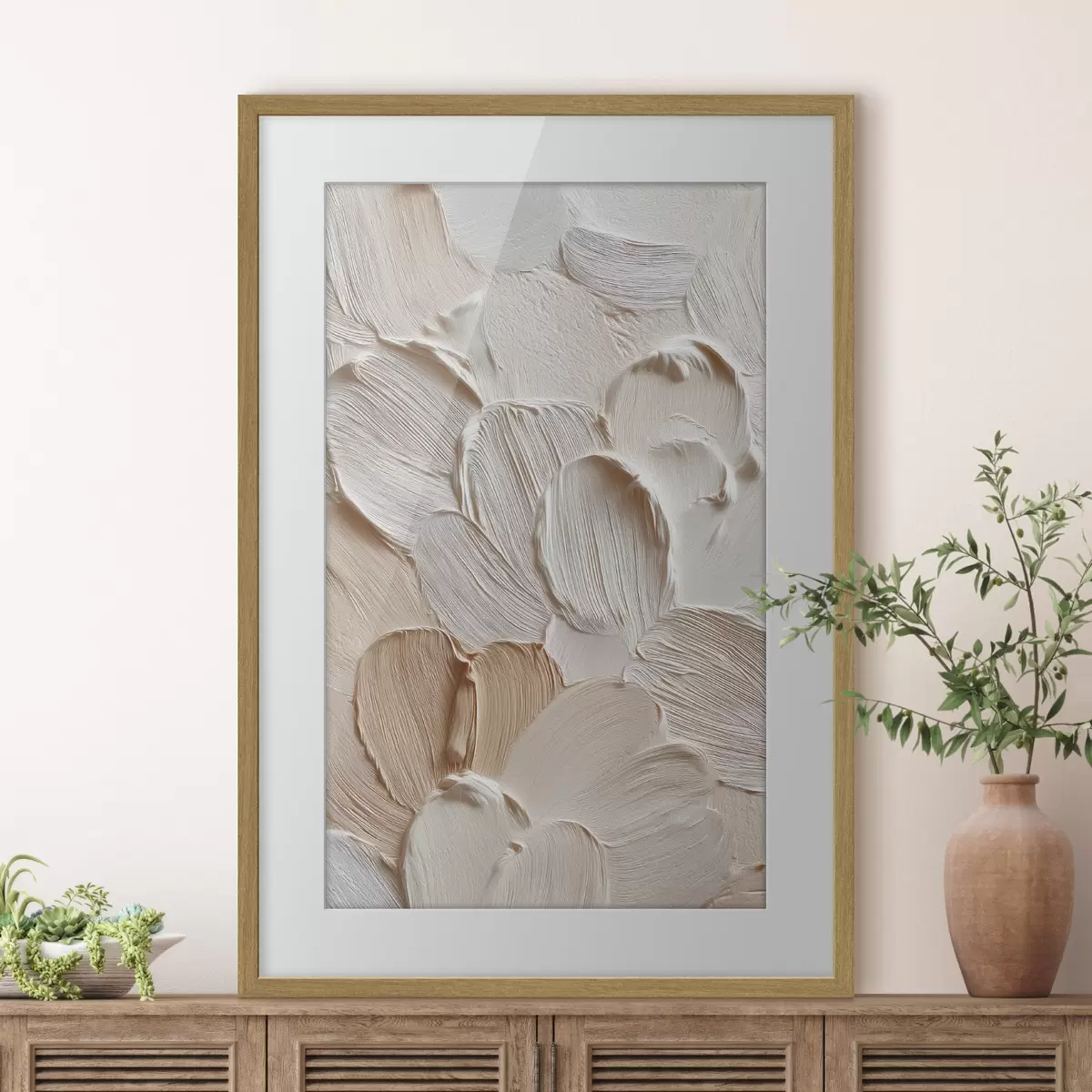 Poster Pétales et étreinte f48126