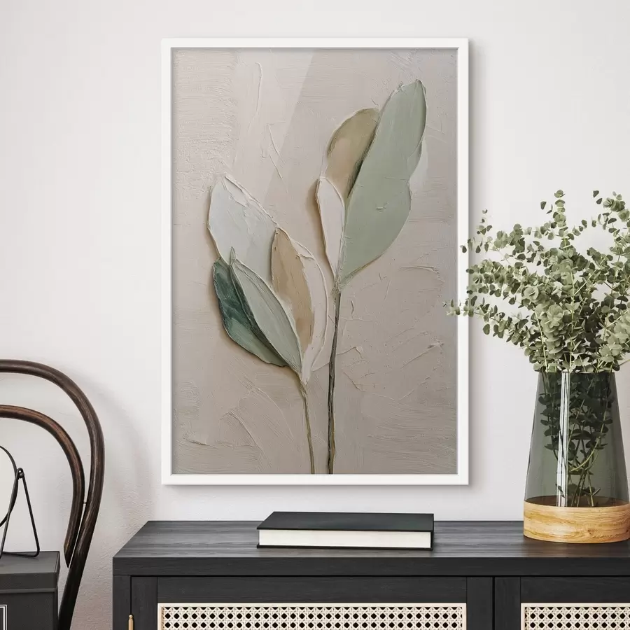 Papier peint Feuilles abstraites f48129