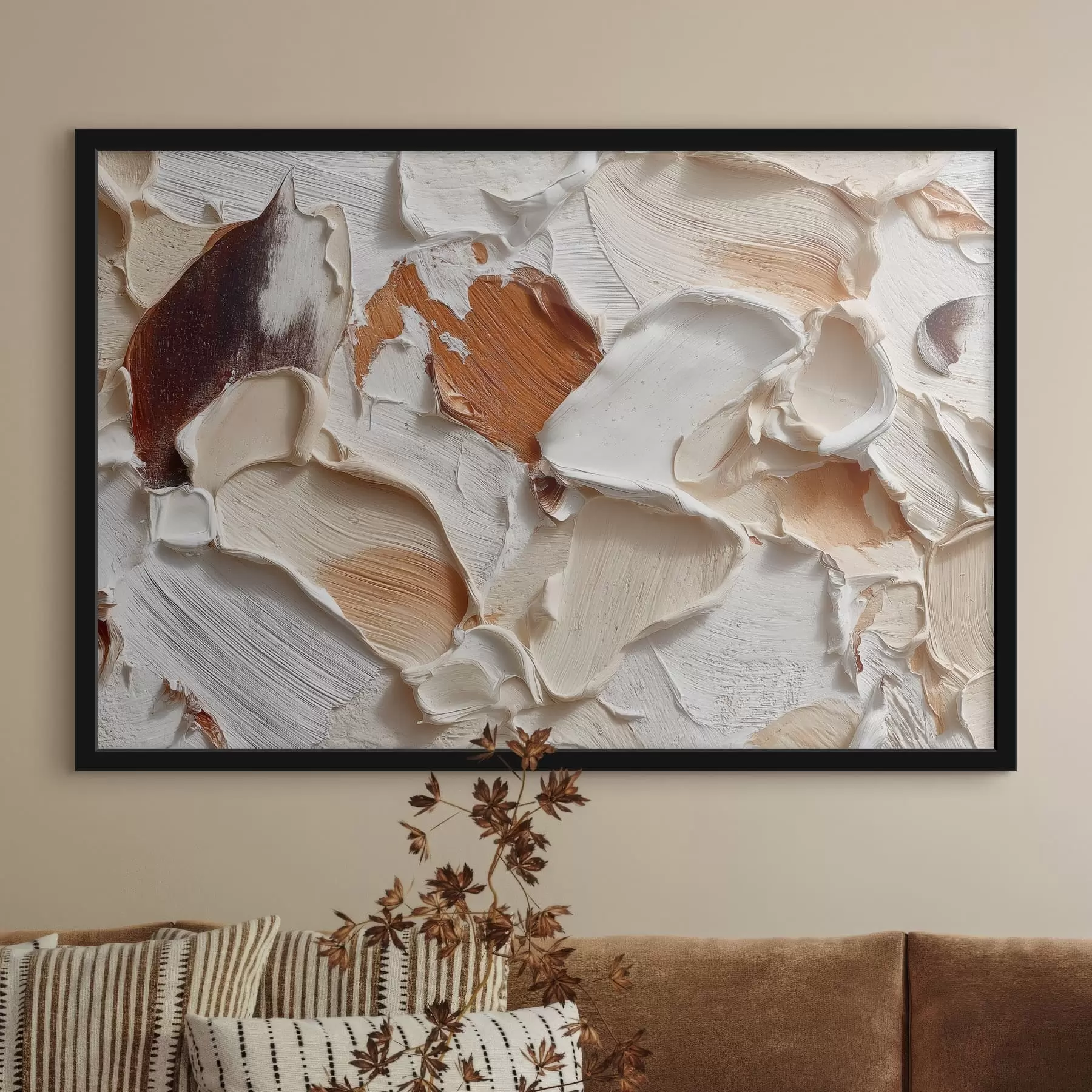 Papier peint Coups de pinceau f48141