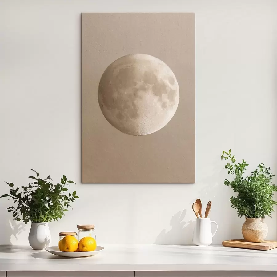 Tableau croissant de lune minimal s48115