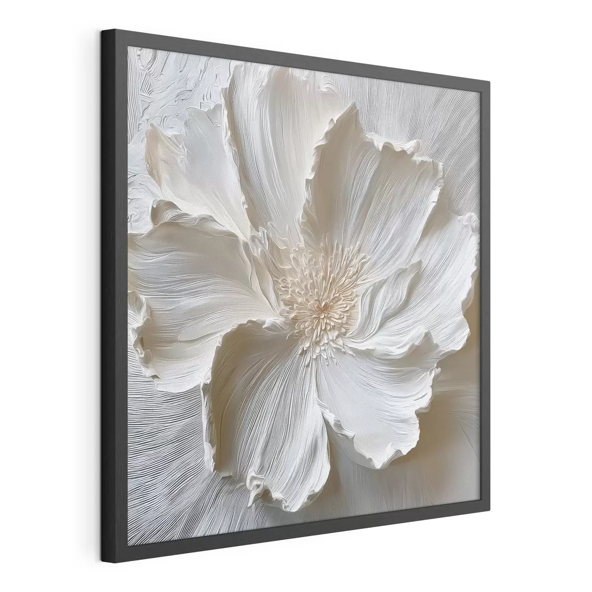 Poster Coquelicot blanc f48064