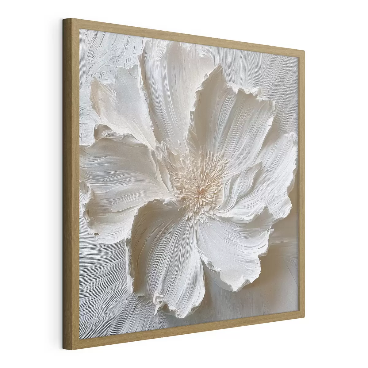 Poster Coquelicot blanc f48064