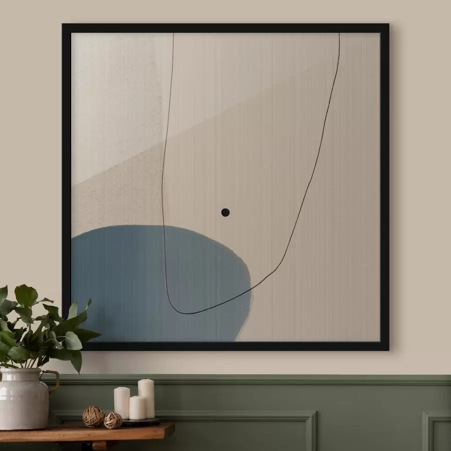 Papier peint composition abstraite minimaliste f48067