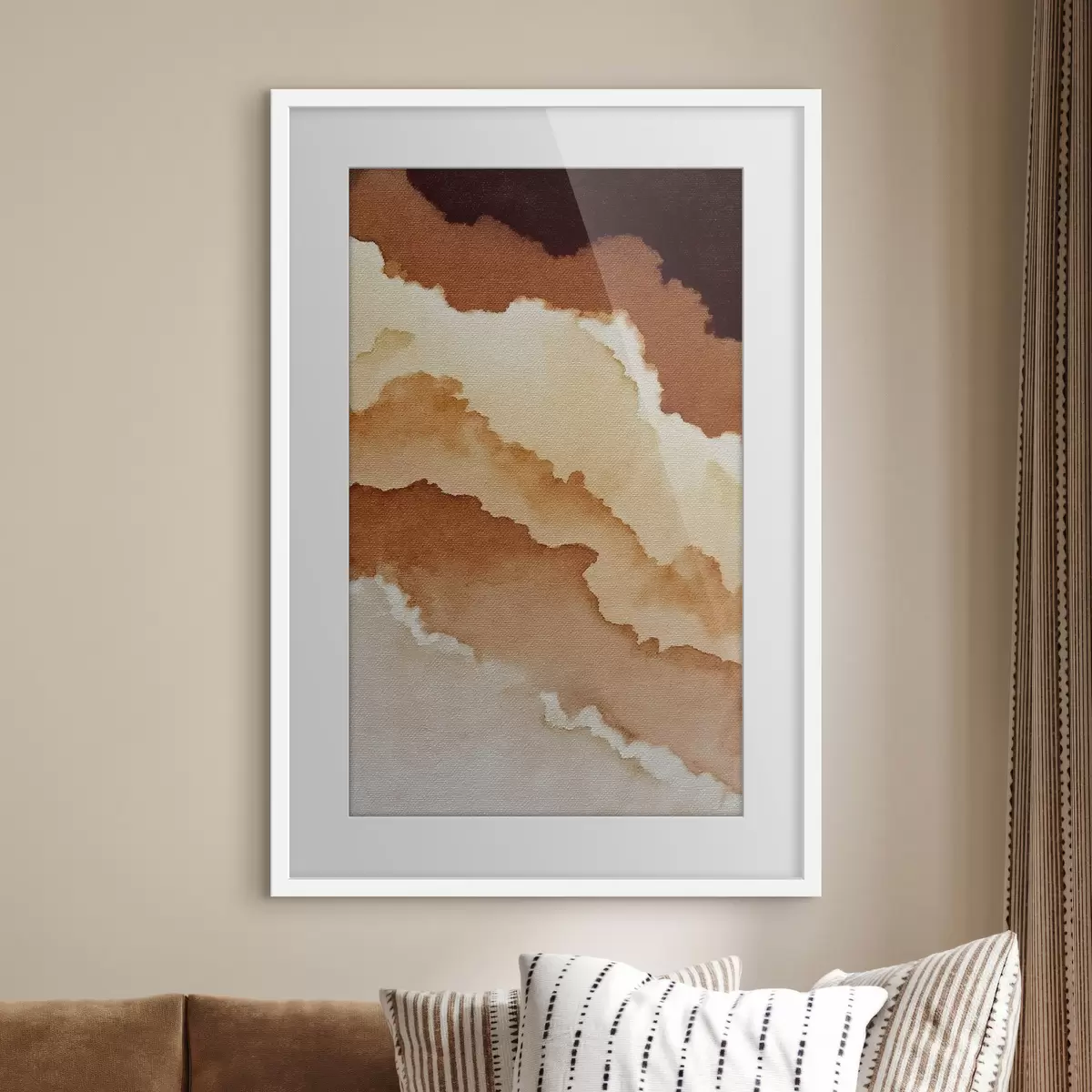 Poster Chaleur et sérénité f48071