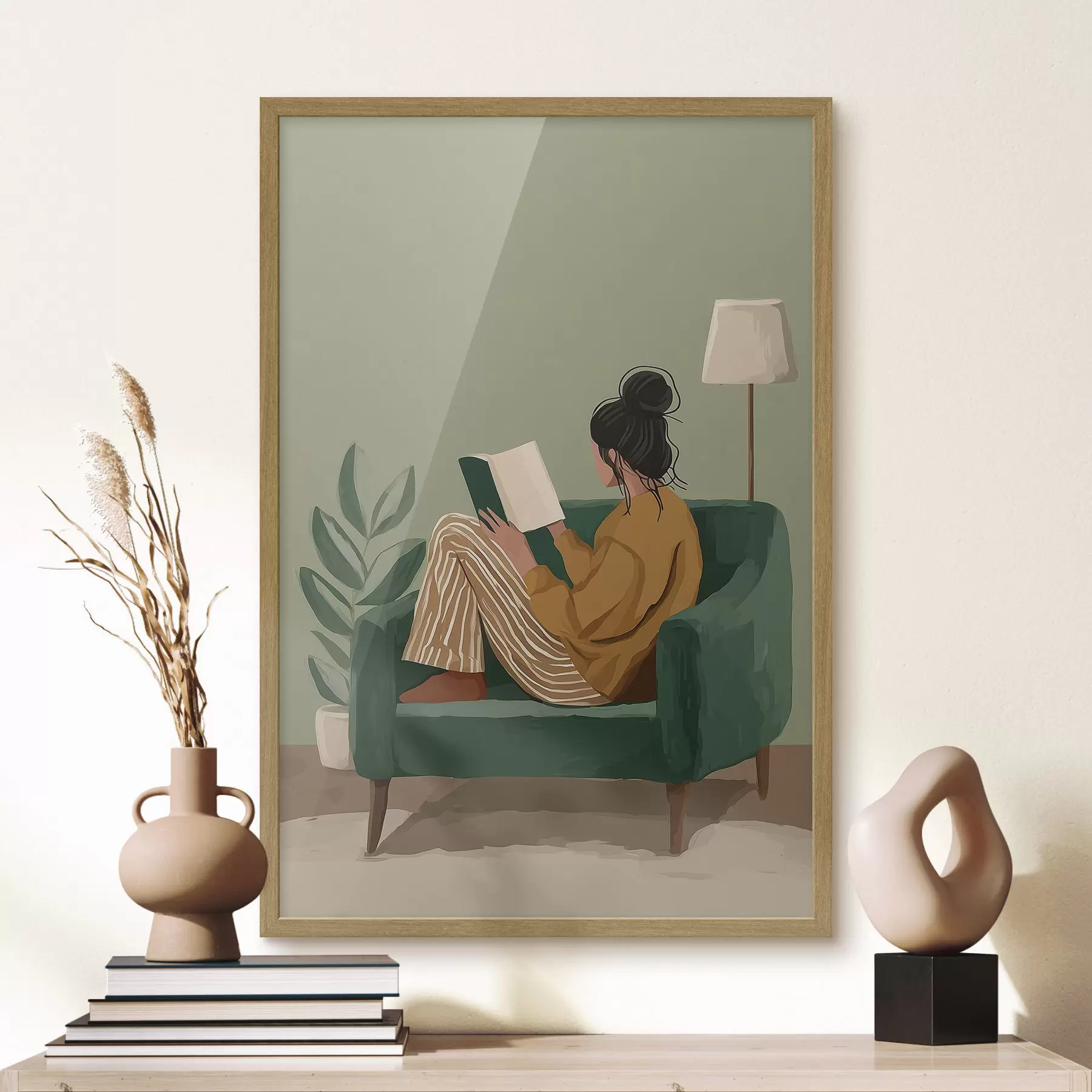 Papier peint Pause et silence f48118