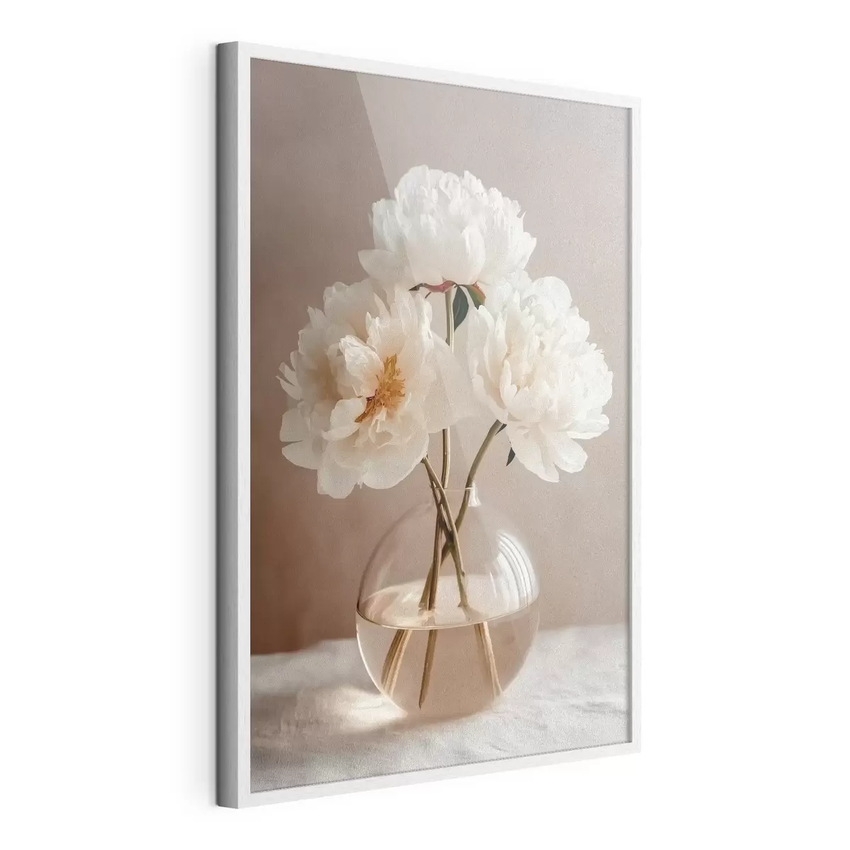 Poster Pivoines et aventure f48119