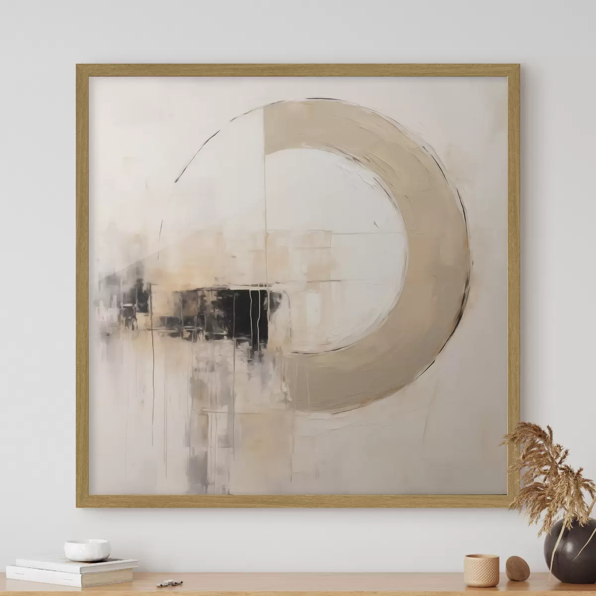 Poster Le cercle inachevé f48098