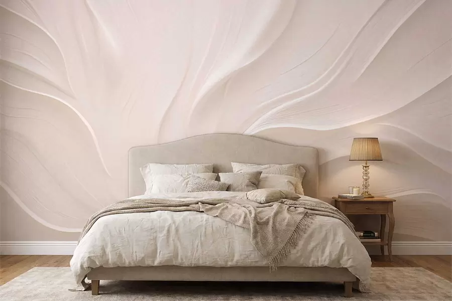 Papier peint Feuilles délicates et translucides sur une branche w05267