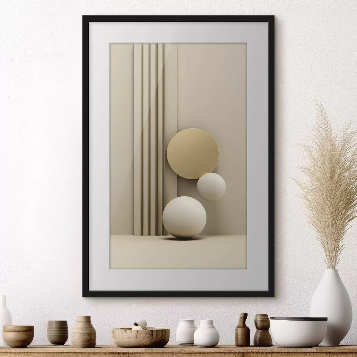 Poster Cercles et âme f47871