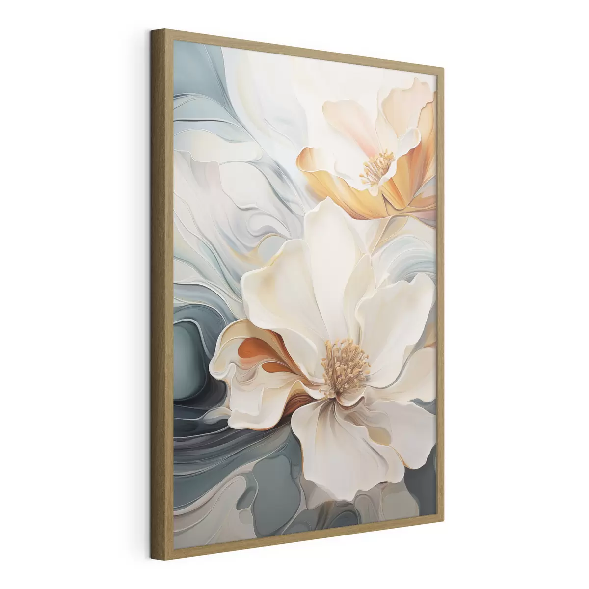 Poster Fleurs et élan f47878